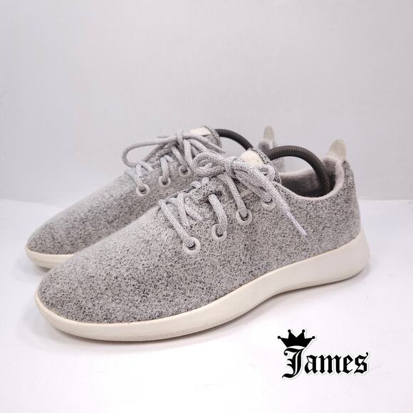 Allbirds Wool Runner Up Athletic Lace Up Running Shoe Mens Size 9 Gray main image 5
